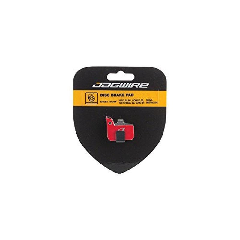 Jagwire Mountain Sport Disc Brake semi-metÃ¡lico for SRAM Road Hydraulic Red - Image 2